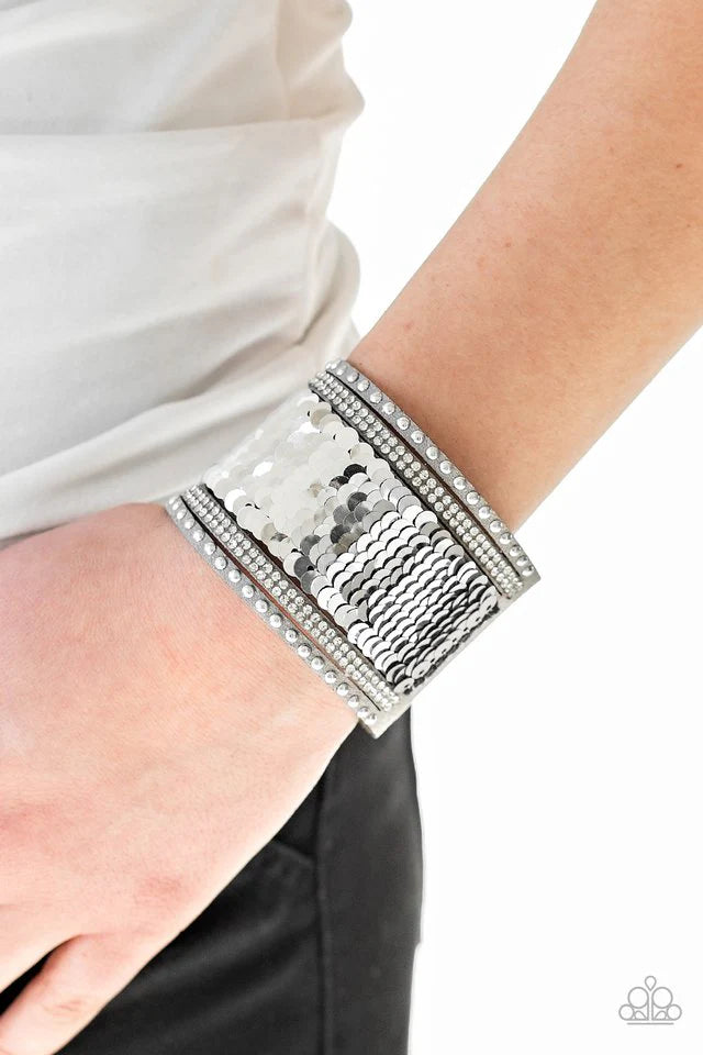 MERMAIDS Have More Fun - Silver Bracelet