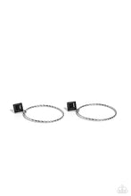 Load image into Gallery viewer, Canyon Circlet - Black - Earrings
