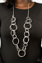 Load image into Gallery viewer, Natural-Born RINGLEADER - Silver Necklace
