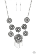 Load image into Gallery viewer, Modern Medalist - Silver Necklace
