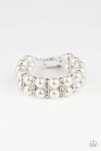Load image into Gallery viewer, Glowing Glam - White Bracelet
