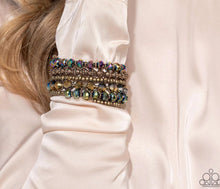 Load image into Gallery viewer, Stacked Surprise - Multicolored Bracelet
