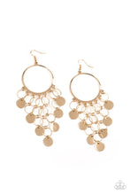 Load image into Gallery viewer, Take a CHIME Out - Gold Earrings
