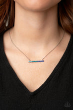 Load image into Gallery viewer, Sparkly Spectrum - Blue Necklace
