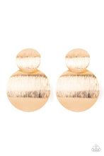 Load image into Gallery viewer, ** Here Today GONG Tomorrow - Gold Post Earrings
