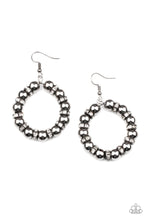 Load image into Gallery viewer, Cosmic Halo - Black Earrings
