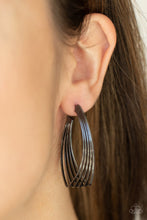 Load image into Gallery viewer, ** Industrial Illusion - Black Earrings
