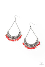 Load image into Gallery viewer, ** Orchard Odyssey - Red Earrings
