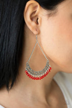 Load image into Gallery viewer, ** Orchard Odyssey - Red Earrings
