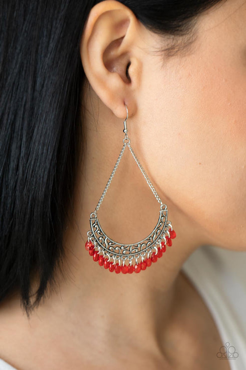 ** Orchard Odyssey - Red Earrings