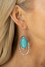 Load image into Gallery viewer, Pasture Paradise - Blue Earrings
