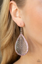 Load image into Gallery viewer, Fleur de Fantasy - Pink Earrings
