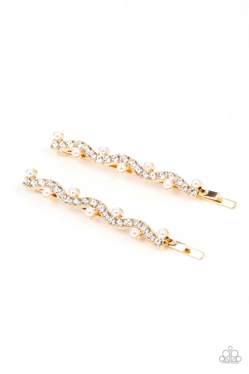 Ballroom Banquet - Gold - Hair Clip