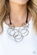 Load image into Gallery viewer, Spiraling Out of COUTURE - Silver Necklace
