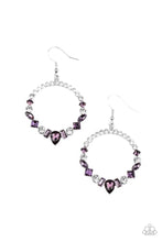 Load image into Gallery viewer, Revolutionary Refinement - Purple Earrings
