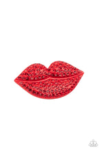 Load image into Gallery viewer, Lip Locked &amp; Hair Kiss - Red - 2pc Set
