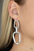 Load image into Gallery viewer, Harmonic Hardware - Silver Post Earrings
