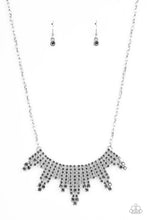 Load image into Gallery viewer, Skyscraping Sparkle - Silver Necklace
