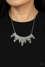 Load image into Gallery viewer, Skyscraping Sparkle - Silver Necklace
