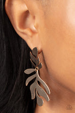 Load image into Gallery viewer, ** Palm Picnic - Gold Post Earrings
