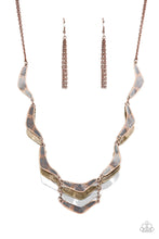 Load image into Gallery viewer, Mixed Metal Mecca - Copper Necklace
