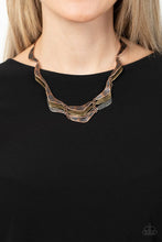 Load image into Gallery viewer, Mixed Metal Mecca - Copper Necklace
