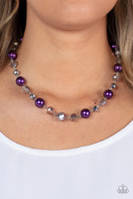 Load image into Gallery viewer, Decked Out Dazzle - Purple Necklace
