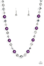 Load image into Gallery viewer, Decked Out Dazzle - Purple Necklace
