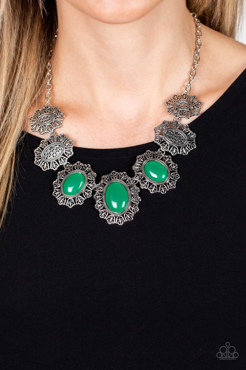 ** Forever and EVERGLADE - Green Necklace