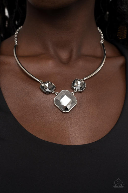 Divine IRIDESCENCE - Silver Necklace