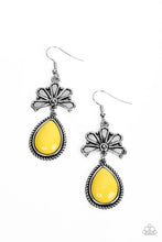 Load image into Gallery viewer, Brightly Blooming - Yellow Earrings
