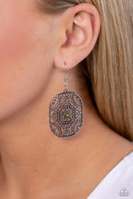 Load image into Gallery viewer, Greco-Roman Romance - Green Earrings
