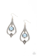 Load image into Gallery viewer, Ethereal Emblem - Blue Earrings

