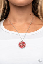 Load image into Gallery viewer, ** Colorfully Cottagecore - Red Necklace
