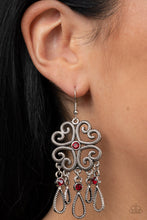 Load image into Gallery viewer, ** Majestic Makeover - Red Earrings
