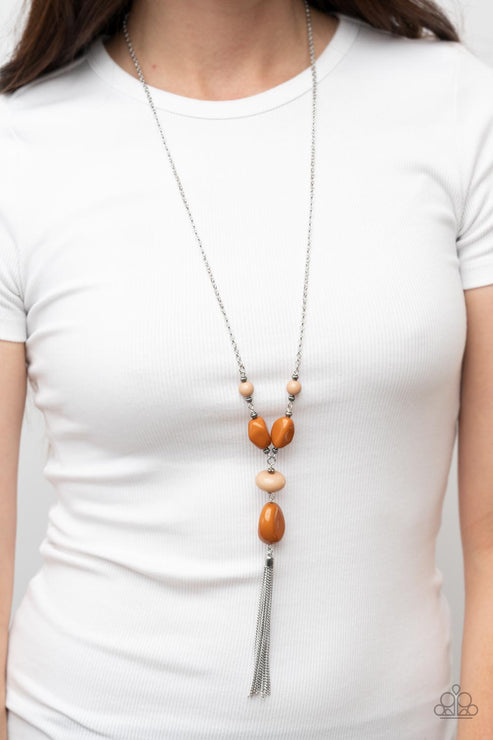 Heavenly Harmony - Brown Necklace