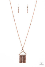 Load image into Gallery viewer, ** Getting the Hang of Things - Copper Necklace
