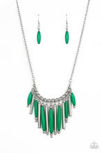 Load image into Gallery viewer, ** Bohemian Breeze - Green Necklace
