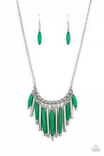 Load image into Gallery viewer, Bohemian Breeze - Green Necklace
