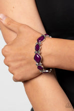 Load image into Gallery viewer, Boldly BEAD-azzled - Purple Bracelet
