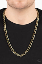 Load image into Gallery viewer, ** Pro League - Brass Mens Necklace
