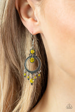 Load image into Gallery viewer, ** Palace Politics - Yellow Earrings
