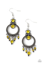 Load image into Gallery viewer, ** Palace Politics - Yellow Earrings
