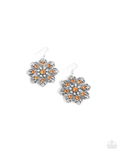 Load image into Gallery viewer, Garden of Love - Orange Earrings
