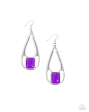 Load image into Gallery viewer, Adventure Story - Purple Earrings
