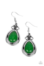 Load image into Gallery viewer, ** Mountain Mantra - Green Earrings
