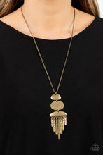 Load image into Gallery viewer, After the ARTIFACT - Brass Necklace
