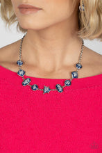 Load image into Gallery viewer, Fleek and Flecked - Blue Necklace
