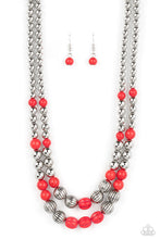 Load image into Gallery viewer, Country Road Trip - Red Necklace
