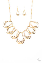 Load image into Gallery viewer, Teardrop Envy - Gold Necklace
